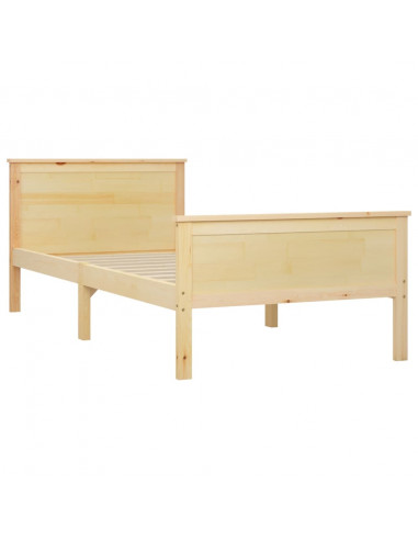 Giroletto in Legno Massello di Pino 90x200 cm