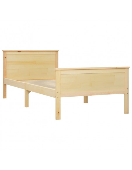Giroletto in Legno Massello di Pino 90x200 cm