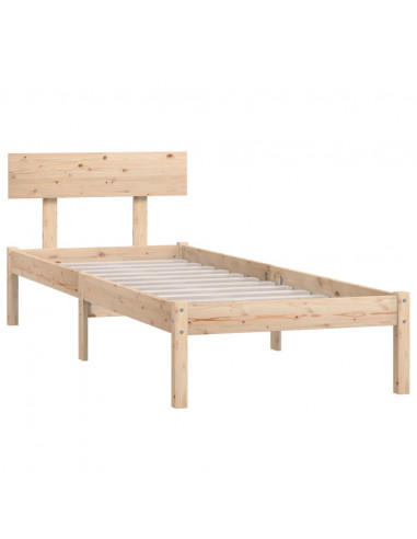 Giroletto in Legno Massello di Pino 90x200 cm