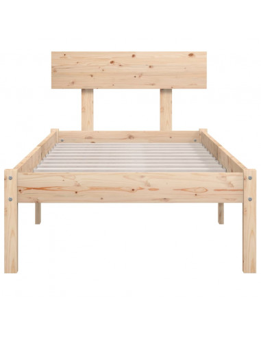 Giroletto in Legno Massello di Pino 90x200 cm