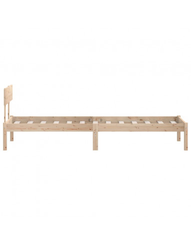 Giroletto in Legno Massello di Pino 90x200 cm