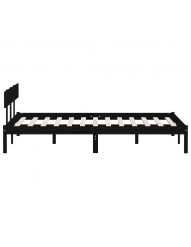 Giroletto Nero Massello Pino 150x200cm King Size