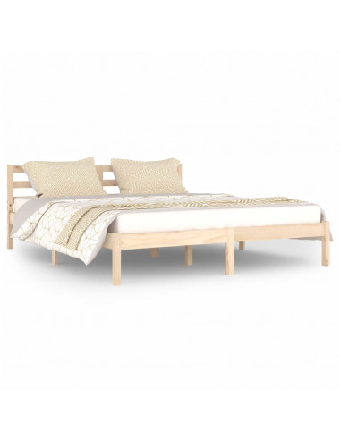 Giroletto in Legno Massello di Pino 160x200 cm