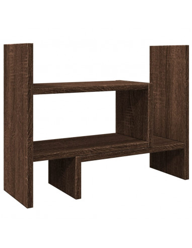 Organizer Scrivania Rovere Marrone 38,5x17x39 Legno Multistrato