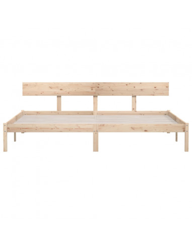 Giroletto in Legno Massello di Pino 200x200 cm