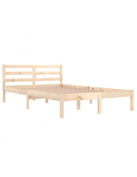 Telaio Letto in Legno Massello di Pino 120x200 cm