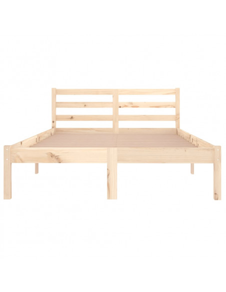 Telaio Letto in Legno Massello di Pino 120x200 cm