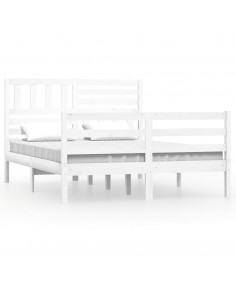 Giroletto Bianco 150x200 cm King in Legno Massello 2