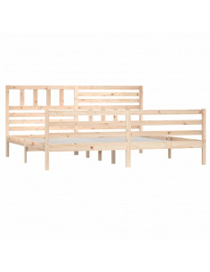 Giroletto 180x200 cm Super King in Legno Massello 2