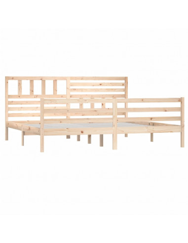 Giroletto 180x200 cm Super King in Legno Massello