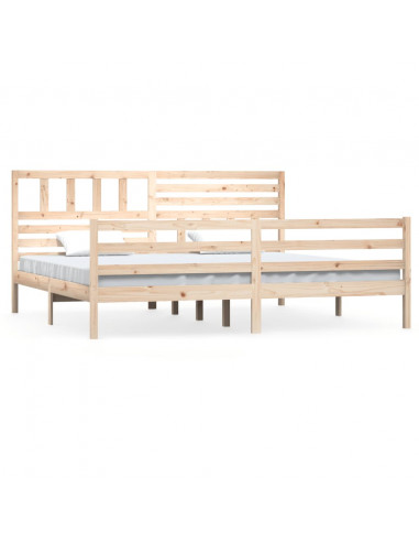 Giroletto in Legno Massello di Pino 200x200 cm