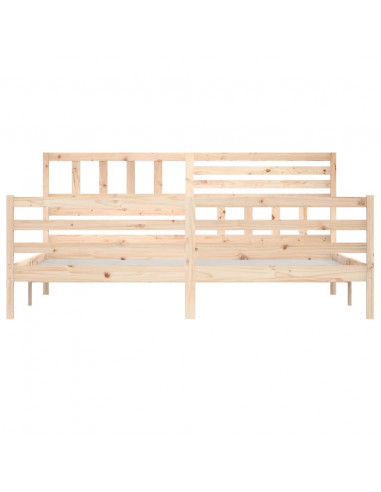 Giroletto in Legno Massello di Pino 200x200 cm