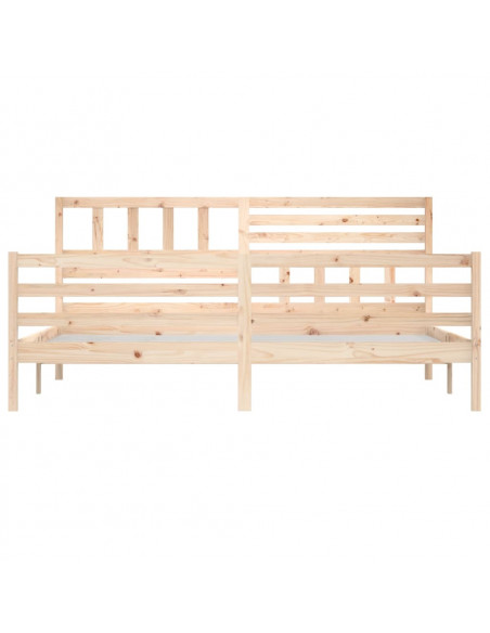 Giroletto in Legno Massello di Pino 200x200 cm