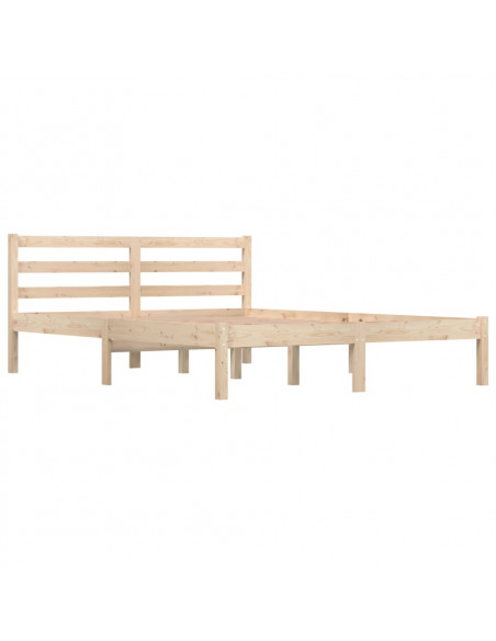 Giroletto in Legno Massello di Pino 120x190cm Small Double