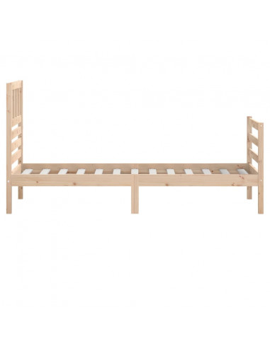 Giroletto in Legno Massello 90x200 cm