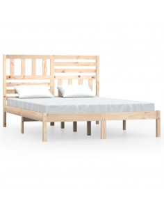 Giroletto in Legno Massello di Pino 140x200 cm 2