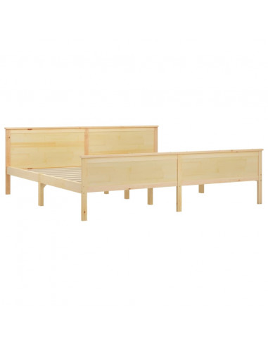 Giroletto in Legno Massello di Pino 200x200 cm