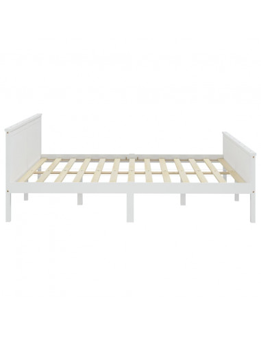 Giroletto in Legno Massello di Pino Bianco 200x200 cm