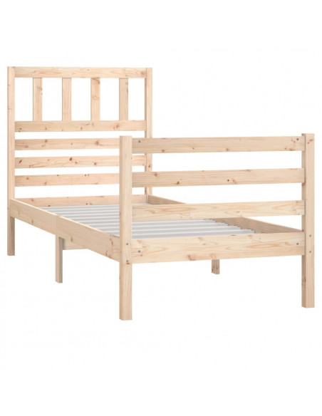 Giroletto 90x190 cm Single in Legno Massello