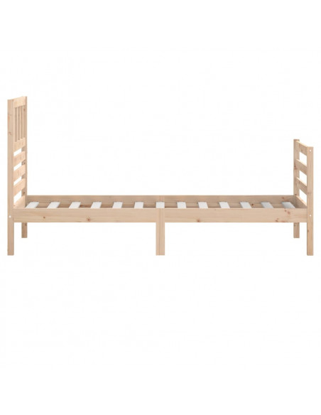 Giroletto 90x190 cm Single in Legno Massello