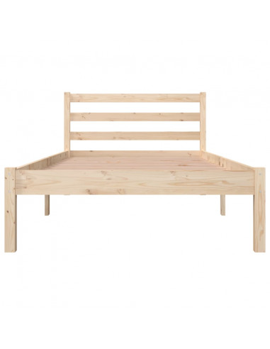 Giroletto in Legno Massello di Pino 90x190 cm Single