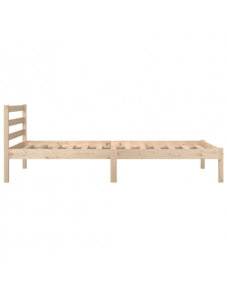 Giroletto in Legno Massello di Pino 90x190 cm Single