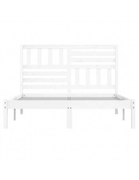 Giroletto Bianco in Legno Massello di Pino 120x200 cm