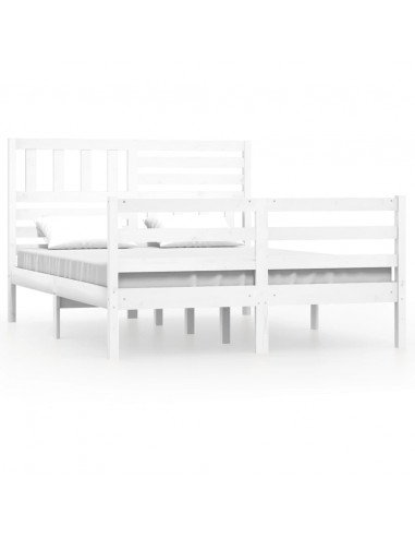 Giroletto Bianco 120x190 cm Small Double in Legno Massello