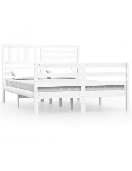 Giroletto Bianco 120x190 cm Small Double in Legno Massello