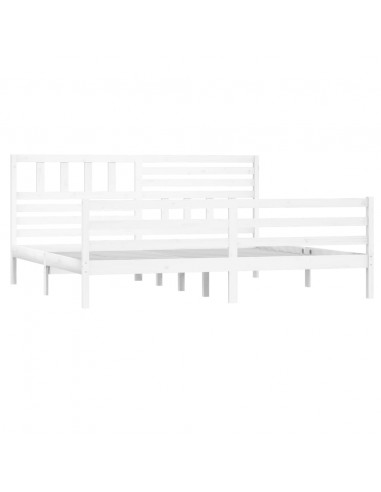 Giroletto Bianco in Legno Massello 200x200 cm