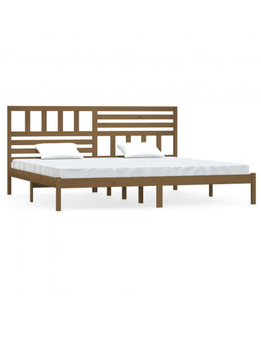 Giroletto Miele in Legno Massello 200x200 cm