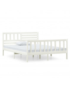 Giroletto Bianco 120x190 cm Small Double in Legno Massello 2