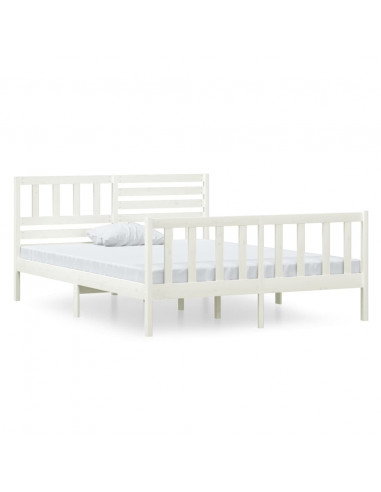 Giroletto Bianco 120x190 cm Small Double in Legno Massello