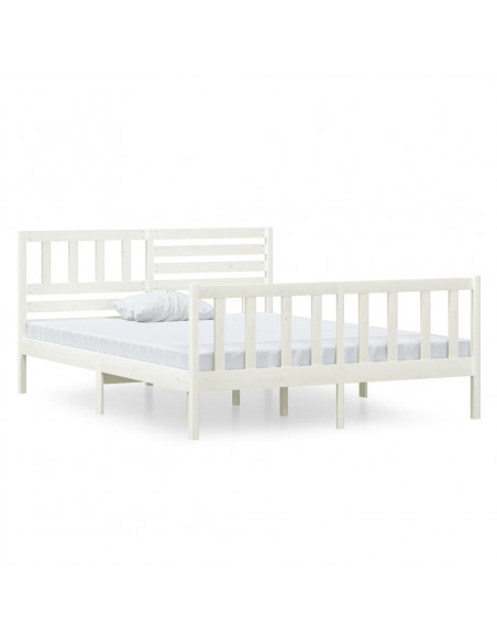 Giroletto Bianco 120x190 cm Small Double in Legno Massello