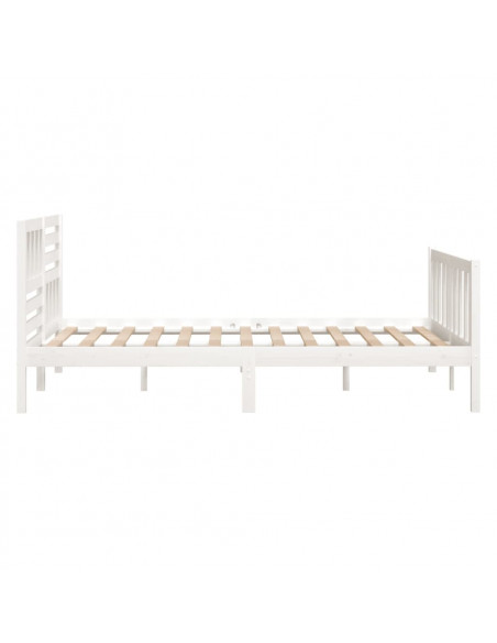 Giroletto Bianco 120x190 cm Small Double in Legno Massello