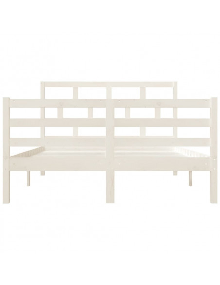 Giroletto Bianco 135x190 cm Double in legno Massello