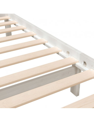 Giroletto Bianco in Legno Massello 120x200 cm