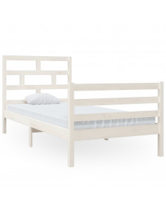 Giroletto in Legno Massello di Pino Bianco 90x200 cm 2