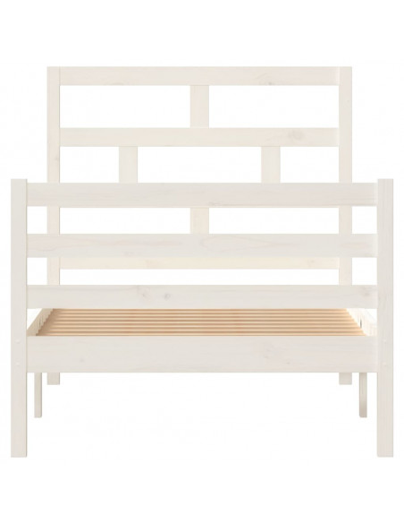 Giroletto in Legno Massello di Pino Bianco 90x200 cm