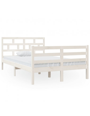 Giroletto Bianco in Legno Massello di Pino 120x200 cm