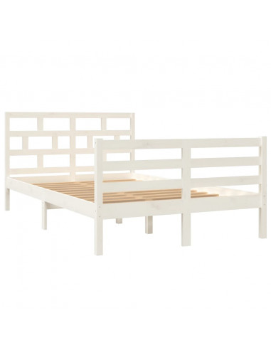 Giroletto Bianco in Legno Massello di Pino 120x200 cm