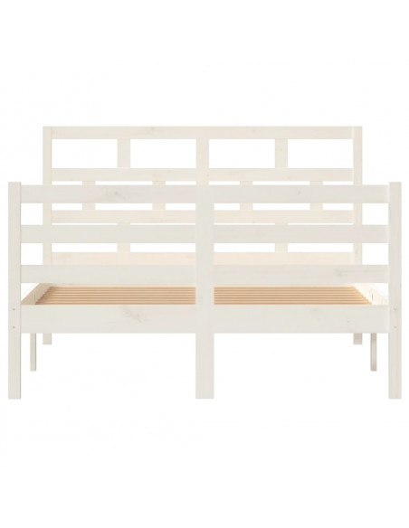 Giroletto Bianco in Legno Massello di Pino 120x200 cm