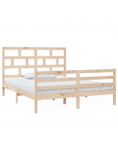 Giroletto in Legno Massello di Pino 160x200 cm 2