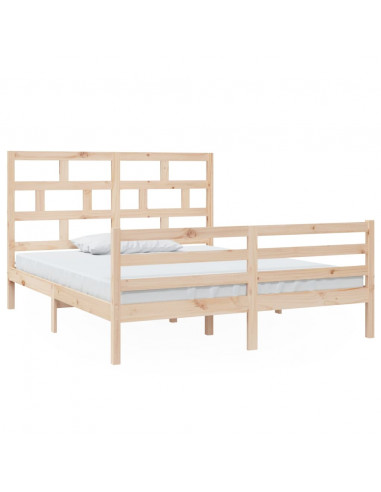 Giroletto in Legno Massello di Pino 160x200 cm