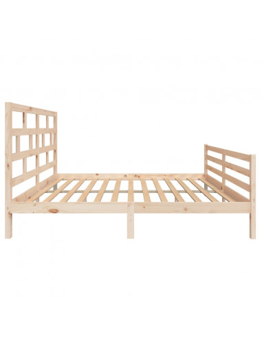 Giroletto in Legno Massello di Pino 160x200 cm