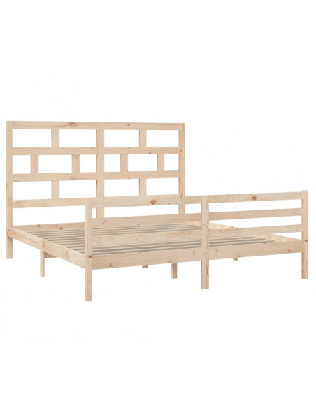 Giroletto in Legno Massello 180x200 cm Super King