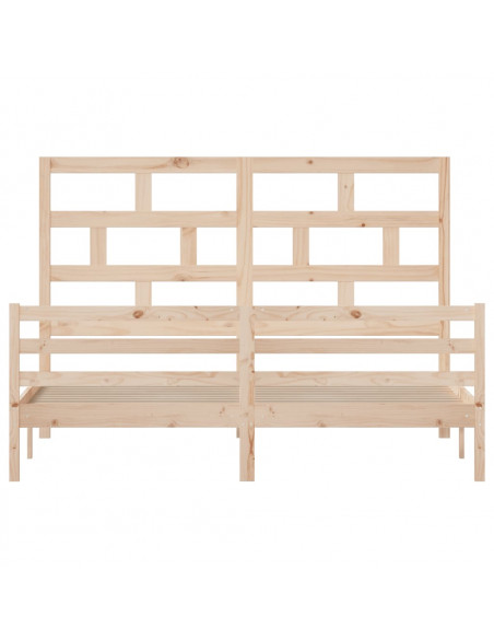 Giroletto in Legno Massello 180x200 cm Super King