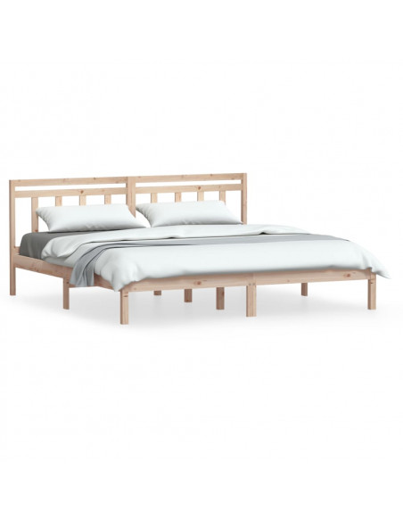 Giroletto in Legno Massello di Pino 200x200 cm