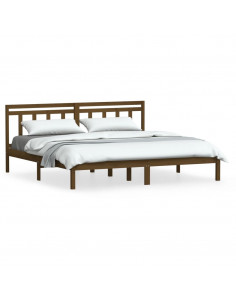 Giroletto Miele in Legno Massello 200x200 cm 2