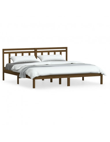 Giroletto Miele in Legno Massello 200x200 cm